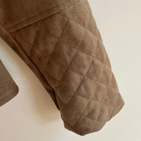 Kut from the Kloth Women's Tan Leather Jacket - Picture 4 of 7